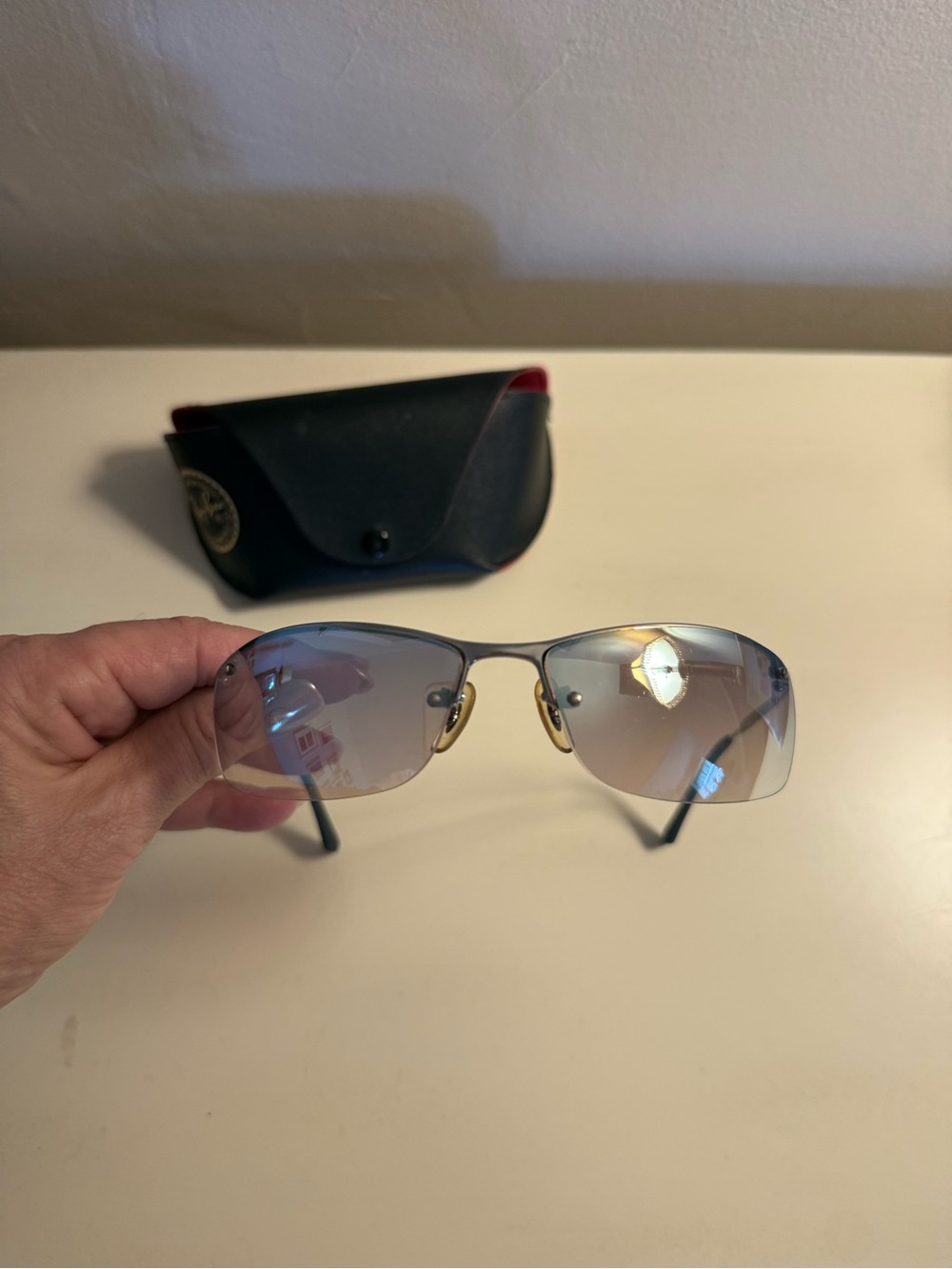 Ray-Ban Women's Silver Frame Sunglasses with GrayTinted Lenses - Picture 2 of 7